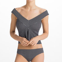 New Women's Sexy Black Dot V neck bathing suit Beachwear Two-Piece Suits Sets Biquini Swimsuits Tankini swimwear bikini set 2018 2024 - buy cheap