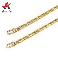 Attra-Yo Ultralight Aluminum Chains DIY Gold Silver Black Bag strap  Replacement Purse Chain Shoulder Bag Straps 2024 - buy cheap