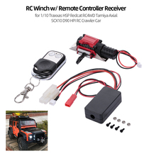 RC Winch With Remote Controller Receiver for 1/10 Traxxas HSP Redcat RC4WD Tamiya Axial SCX10 D90 HPI RC Crawler Car 2024 - buy cheap