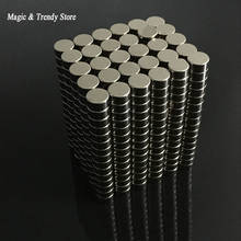 50pcs 6mm x 3mm N52 Round Magnets Rare Earth Neodymium Magnets Strong Permanent Disc Cylinder Magnet 2024 - buy cheap