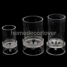 3 Pieces Different Size Plastic Clear Candle Molds Soap Mold DIY for Handmade Candles Making Accessories and Containers 2024 - buy cheap