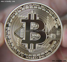США Bitcoin Медь Американский сувенирная монета 1 заказ медаль США Великобритания Россия СССР заказ военные 2024 - купить недорого