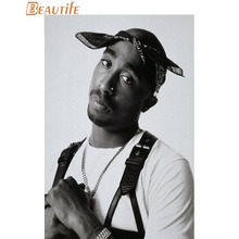 Personalizado 2pac tupac lona poster de seda para decoração de casa impressão personalizada tecido de pano cartaz de parede personalizado lona 2024 - compre barato