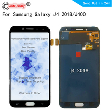Tela lcd, touch screen, para samsung j4 2018, j400, j400f, j400g 2024 - compre barato