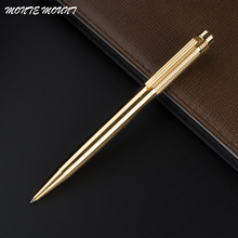 Mini bolígrafo pluma giratoria portátil de Metal duradero, bolígrafo pequeño de aceite, herramienta de escritura exquisita, 1 Uds. 2024 - compra barato