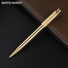 1Pcs Mini Metal Durable Ballpoint Pen Rotating Pen Portable BallPoint Pen Small Oil Pen Exquisite Writing Tool 2024 - buy cheap