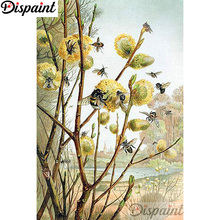 Dispaint Full Square/Round Drill 5D DIY Diamond Painting "Flower animal bee" 3D Embroidery Cross Stitch Home Decor Gift A18886 2024 - buy cheap