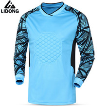 Men Rugby Goalkeeper jerseys survetement football Jersey Goal keeper Sports Soccer Training Shirts Clothes Custom Printing Draw 2024 - buy cheap