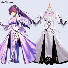 Tamaño personalizado, el destino de la Gran Orden Scathach traje cosplay uniformes disfraces de Halloween para mujeres ropa trajes porque 2024 - compra barato