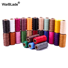High Quality 260m 1mm Waxed Cord Cotton Cord Polyester Leather Thread Sewing Threads For Shoes Luggage Bracelet Jewelry Making 2024 - buy cheap