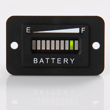 Batería de almacenamiento de ácido de plomo, indicador de descarga de nivel de batería LED de 12/24V para Golf, Kart, camión, vehículo eléctrico, carretilla elevadora, BI003 2024 - compra barato