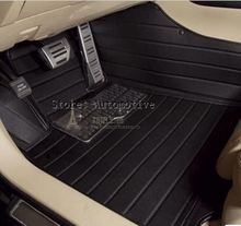 Best+Free shipping! Special floor mats for Mitsubishi Pajero 5seats 2015 durable waterproof leather carpets for Pajero 2014-2007 2024 - buy cheap