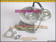 Envío Gratis TD03 49131-05212 6U3Q6K682AE Turbo turbocompresor para Ford para Focus 2 C-MAX para Citroën Jumper Peugeot Boxer 3 4HV 2.2L 2024 - compra barato