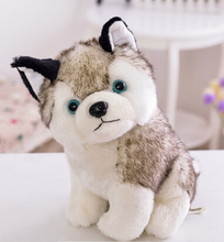 Super cute 1pc 18cm cartoon mini husky dog little plush doll stuffed toy children Valentine's Day gift 2024 - buy cheap