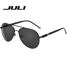 JULI-gafas de sol polarizadas para hombre, lentes de sol polarizadas para conducción, de marca de diseñador, con revestimiento, JL1005 2024 - compra barato
