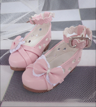 Par de sapatos casuais ocos para crianças, acessórios de bonecas 1/3 bjd/sd 2024 - compre barato