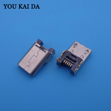 5 pcs Conector Jack tomada porto doca de carregamento USB Para Amazon Kindle Fire Micro USB JACK corpo Longo 2024 - compre barato