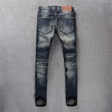 Dirweimon Hot Sale Casual Men Jeans Straight Slim Cotton High Quality Denim Jeans Men Retail & Wholesale Warm Men Jeans Pants 2024 - buy cheap