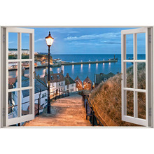 Dpsprue-pintura de diamante 5D Diy, bordado de diamantes de imitación cuadrados y redondos, mosaico de ventana de mar, punto de cruz, regalo 2024 - compra barato