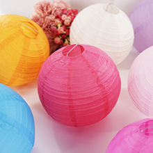 Round Chinese Paper Lantern DIY Lampion Hanging Paper Ball Craft For Baby Shower Birthday Wedding Party Christmas Decoration 2024 - buy cheap