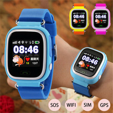 Reloj inteligente Q90 para niños, dispositivo con GPS, Tarjeta SIM SOS, WiFi, 2G 2024 - compra barato