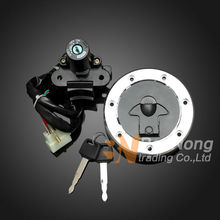 Motorcycle Ignition Switch Lock Fuel gas KIT Tank Cap Cover Seat Locks Key For Kawasaki ZXR400 91-99 ZZR400 ZZR600 93-06 2024 - buy cheap