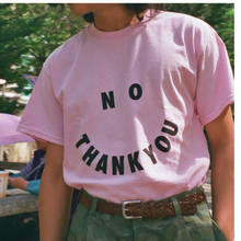 No THank you Pink T Shirt Women Men Unisex Summer Style T-Shirt Fashion Clothing tees tshirts 2024 - buy cheap