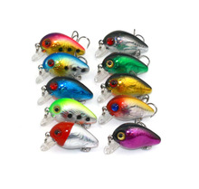 100pcs Crankbaits fishing Lure 3CM 1.5G 10#hooks Japan lures Diving Depth:0.1-0.2M Hard Stick bait fishing tackle 2024 - buy cheap