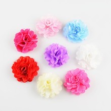 300pcs/lot 21 Color 2 Inch Petite Tulle Mesh Satin Rose Flowers DIY Craft Garment Hair Accessories Wholesale Bulk Supply TH54 2024 - buy cheap