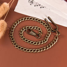 Cadena de aleación de bronce para reloj de bolsillo, de cuarzo antiguo, Vintage, para hombre y mujer 2024 - compra barato