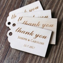 Custom Wedding Thank you tags,Welcome Bag Tag, gift tags,wedding favour decorations, 2024 - buy cheap