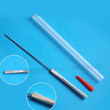 EACU-aguja de borde de acupuntura desechable con tubo, cuchillo con mango de aluminio, aguja Superfina, aguja de masaje indolora 2024 - compra barato