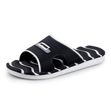 XEK Women Slippers slides Lightweight Casual Plaid Stripes Sandals Summer Fashion Women Classic Flip flops Soft Beach Shoes FM59 2024 - buy cheap