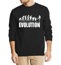 Evolution Print Men Sweatshirts Hoodies 2019 Hot Autumn Winter Hip Hop Men's Sportswear Warm Fleece Hooded Adult Funny Clothing 2024 - buy cheap