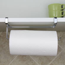 Stainless Steel Kitchen Tissue Holder Hanging Bathroom Toilet Roll Paper Holder Towel Rack Kitchen Cabinet Door Hook Holder 2024 - buy cheap