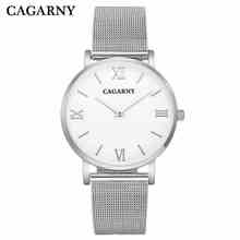 Cagarny Luxury Brand Quartz Watches Fashion Men Military Waterproof Casual Wristwatch Stainless Steel Clock Relogio Masculino 2024 - buy cheap