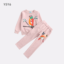 Children Clothing 2018 Spring Autumn  Girls Clothes 2pcs Set Christmas Outfits Kids Clothes Toddler Suit For Girls Clothing Sets 2024 - buy cheap