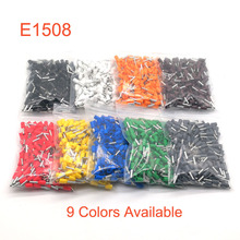 100/200pcs Tube Insutated Crimp Terminal ELectric Wire Connectors Ferrule E1508 Crimping Terminals Bornier Cable VE 16AWG 1.5mm2 2024 - buy cheap