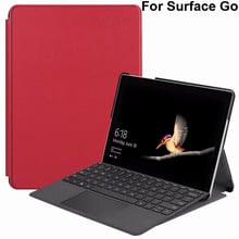 Suporte para caneta em forma de caneta, bolsa para tablet e teclado de microsoft surface go 10 polegadas 2024 - compre barato