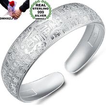 Hxomzj pulseira de prata esterlina ba29, atacado, moda europeia, homens, mulheres, festa, presente de casamento, fortuna, spalavras 2024 - compre barato