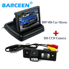 Black plastic shell car reserve monitor with auto car parking camera adapt for  CHEVROLET EPICA/LOVA/AVEO/CAPTIVA/CRUZE/LACETTI 2024 - buy cheap