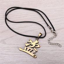 High Quality Hot Anime Rob a tomb notes Logo bronze plated pendant Necklace collar necklace jewelry 2016  Drop-shipping 2024 - buy cheap