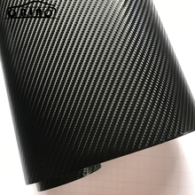 Глянцевая виниловая пленка ORINO 1,52*20 м (5FTX65FT) 6D из углеродного волокна, автомобильная пленка с пузырьками без воздуха, виниловая пленка 6D под карбон 2024 - купить недорого
