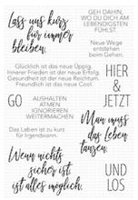 German Words Transparent Clear Silicone Stamp/Seal for DIY scrapbooking/photo album Decorative clear stamp  ST0315 2024 - buy cheap