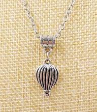 1Pcs/Lot Fast delivery Hot Air Balloon Charm Pendant Necklace Punk style Fashion For Women Men Jewelry  Holiday Gifts 2024 - buy cheap