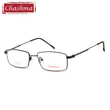 Chashma óculos masculino de titânio, armação ótica feminina, armação completa, óculos super leves 2024 - compre barato