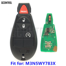 QCONTROL Auto Remote Smart Key for JEEP Car Commander Grand Cherokee PN M3N5WY783X / IYZ-C01C 433MHz 2024 - buy cheap