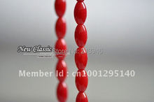 5*8MM 80Pcs/Lot Red Natural Coral Rice Strands Loose Beads Diy Jewelry Accessory Findings 2024 - buy cheap