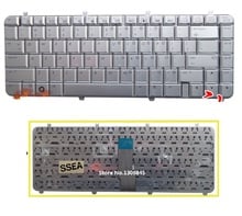 SSEA New US Keyboard English For HP Pavilion dv5 dv5t dv5z dv5-1000 DV5-1100 DV5-1200 laptop Silver Keyboard 2024 - buy cheap