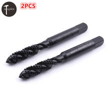 2Pcs HSS-6542 1/4-20 Screw Right Thread Spiral Fluted Hand Tap 1/4" Nitriding Plug Taps Machine Screw Tap Drill Tools 2024 - buy cheap
